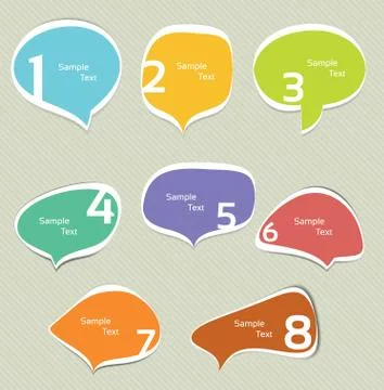 Vector Progress Background / Product choice or Version. eps 10 Illustrazione stock