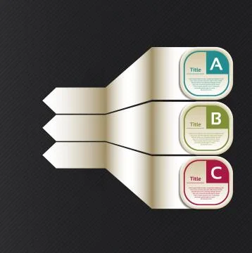 Vector Progress background / product choice or version Stock Illustration