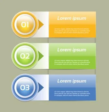 Vector Progress Background / Product Choice or Version. eps 10 Stock Illustration