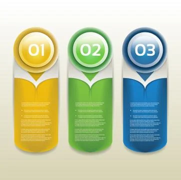 Vector Progress Background / Product Choice or Version. eps 10 Stock-Illustration