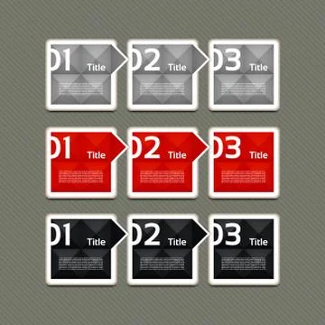 Vector Progress Background. Product Choice or Version. eps 10 Stock Illustration