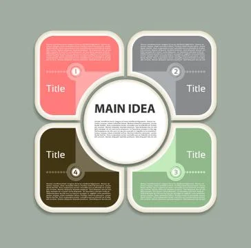 Vector Progress Background. Product Choice or Version. eps 10 Stock Illustration