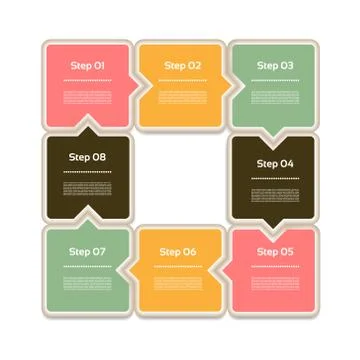 Vector Progress Background / Product choice or Version. eps 10 Stock Illustration