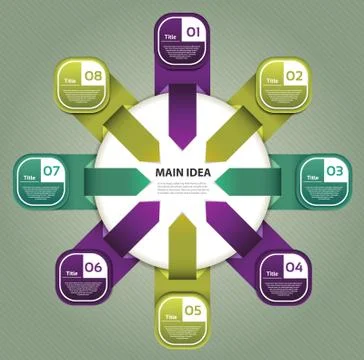 Vector Progress Background. Product Choice or Version. eps 10 Stock Illustration