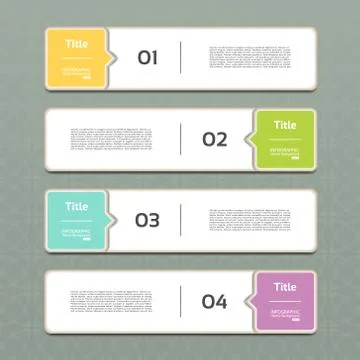 Vector Progress Background. Product Choice or Version. eps 10 Stock Illustration