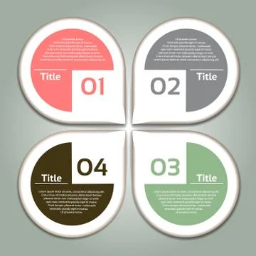 Vector Progress Background. Product Choice or Version. eps 10 Stock Illustration