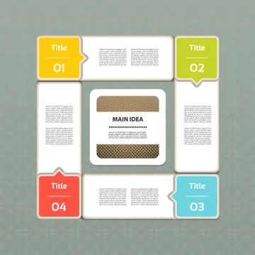 Vector Progress Background. Product Choice or Version. eps 10 Stock Illustration