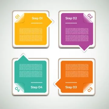 Vector Progress Background. Product Choice or Version. eps 10 Stock Illustration