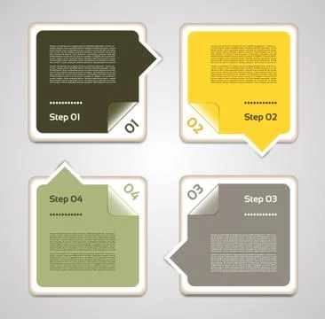 Vector Progress Background. Product Choice or Version. eps 10 Illustrazione stock