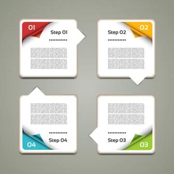 Vector Progress Background. Product Choice or Version. eps 10 Stock Illustration