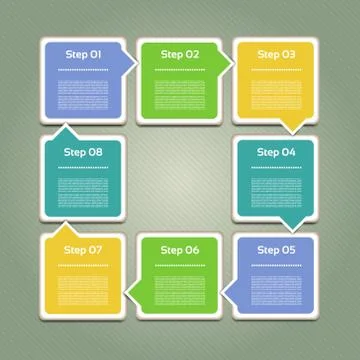 Vector Progress Background. Product Choice or Version. eps 10 Stock-Illustration