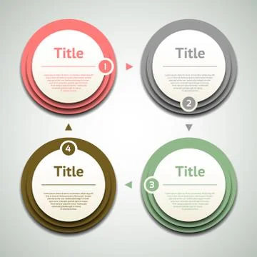 Vector Progress Background. Product Choice or Version. eps 10 Stock Illustration