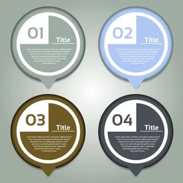 Vector Progress Background. Product Choice or Version. eps 10 Stock Illustration