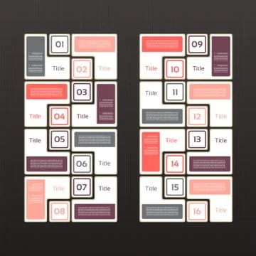 Vector Progress Background / Product Choice or Version. eps 10 Stock Illustration