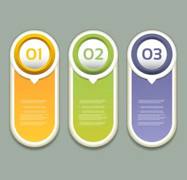 Vector Progress Background / Product choice or Version. eps 10 Stock Illustration