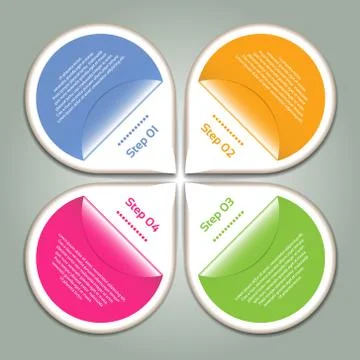 Vector Progress Background / Product choice or Version. eps 10 Stock Illustration