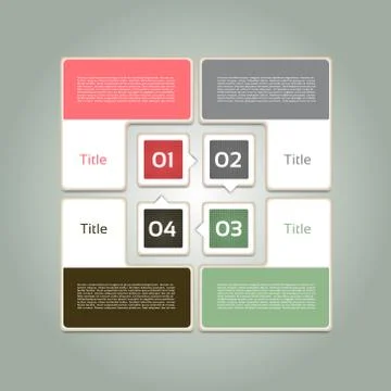 Vector Progress Background / Product Choice or Version. eps 10 Stock Illustration