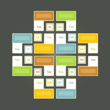 Vector Progress Background / Product Choice or Version. eps 10 Stock Illustration