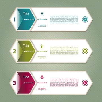 Vector Progress Background / Product Choice or Version. eps 10 Stock Illustration