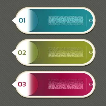 Vector Progress Background / Product Choice or Version. eps 10 Stock Illustration