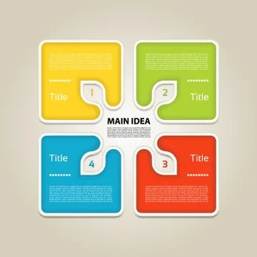 Vector Progress Background / Product Choice or Version. eps 10 Stock Illustration