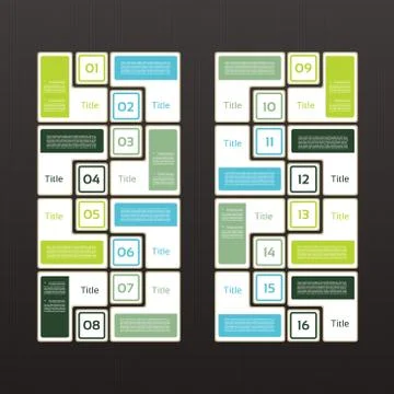 Vector Progress Background / Product Choice or Version. eps 10 Stock Illustration