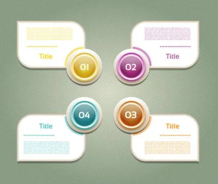 Vector Progress Background / Product Choice or Version. eps 10 Stock Illustration