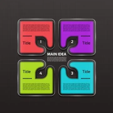 Vector Progress Background / Product Choice or Version. eps 10 Stock Illustration