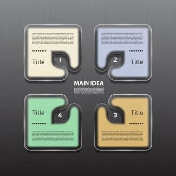 Vector Progress Background / Product Choice or Version. eps 10 Stock Illustration