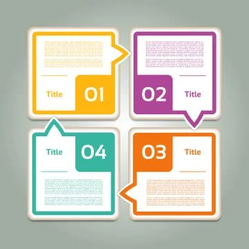 Vector Progress Background / Product Choice or Version. eps 10 Stock Illustration