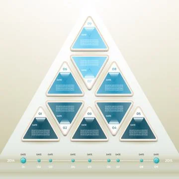 Vector Progress Background / Product choice or Version. eps 10 Stock Illustration