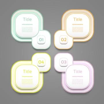 Vector Progress Background / Product Choice or Version. eps 10 Stock Illustration