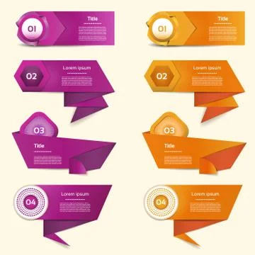 Vector Progress Background / Product Choice or Version. eps 10 Stock Illustration