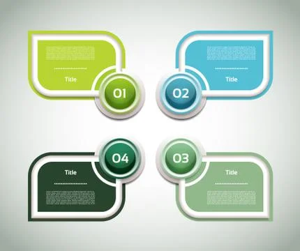 Vector Progress Background / Product Choice or Version. eps 10 Stock Illustration