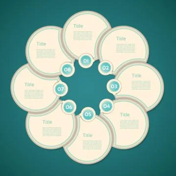 Vector Progress Background / Product Choice or Version. eps 10 Stock Illustration