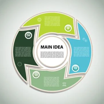 Vector Progress Background / Product Choice or Version. eps 10 Stock Illustration