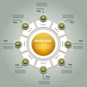 Vector Progress Background / Product choice or Version. eps 10 Stock Illustration