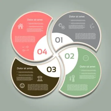 Vector Progress Background / Product choice or Version. eps 10 Stock Illustration