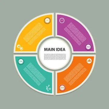 Vector Progress Background / Product Choice or Version. eps 10 Stock Illustration