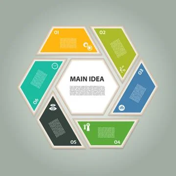 Vector Progress Background / Product Choice or Version. eps 10 Stock Illustration