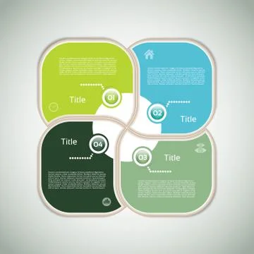 Vector Progress Background / Product Choice or Version. eps 10 Stock Illustration