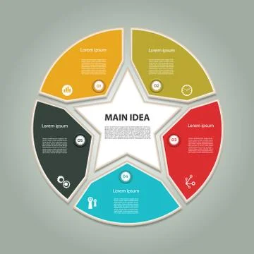 Vector Progress Background / Product choice or Version. eps 10 Stock Illustration