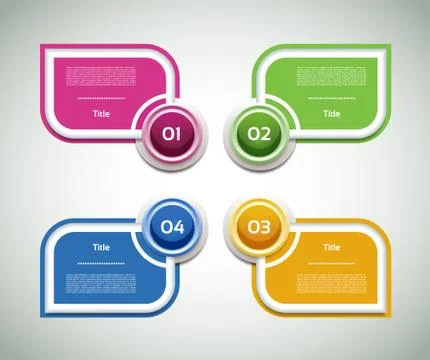 Vector Progress Background / Product Choice or Version. eps 10 Stock Illustration