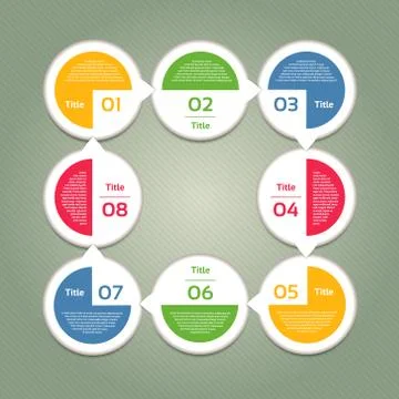 Vector Progress Background / Product choice or Version. eps 10 Stock Illustration