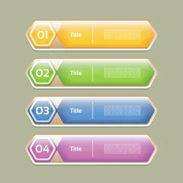 Vector Progress Background / Product choice or Version. eps 10 Stock Illustration