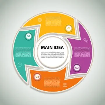 Vector Progress Background / Product Choice or Version. eps 10 Stock Illustration