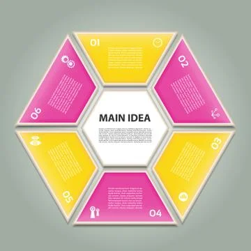 Vector Progress Background / Product choice or Version. eps 10 Illustrazione stock