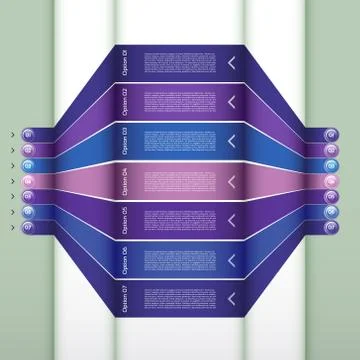 Vector Progress Background / Product Choice or Version. eps 10 Stock Illustration