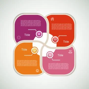 Vector Progress Background / Product Choice or Version. eps 10 Stock Illustration