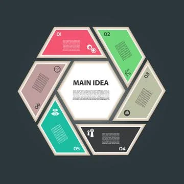 Vector Progress Background / Product Choice or Version. eps 10 Stock Illustration